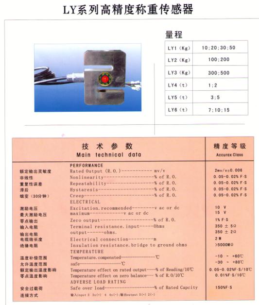 LY-S称重传感器