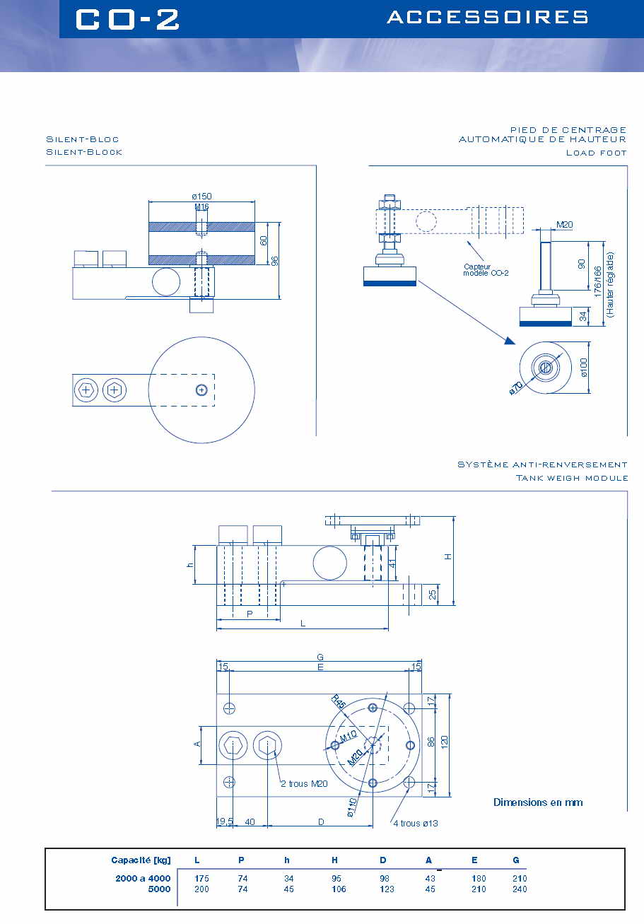 CO-2称重传感器