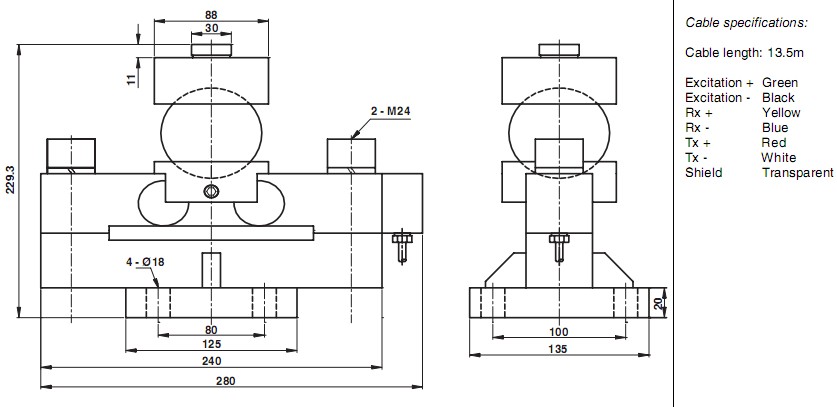 CELTRON MDBD数字式桥式称重传感器