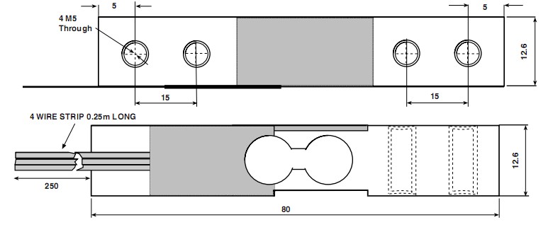 Tedea-Huntleigh 1002单点式称重传感器