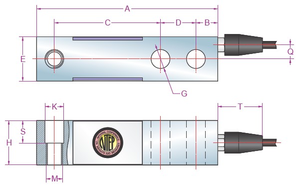 Transcell SBS悬臂梁式称重传感器