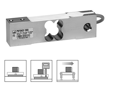 PW15AC3/15KG,PW15AC3/15KG称重传感器,德国HBM PW15AC3/15KG传感器